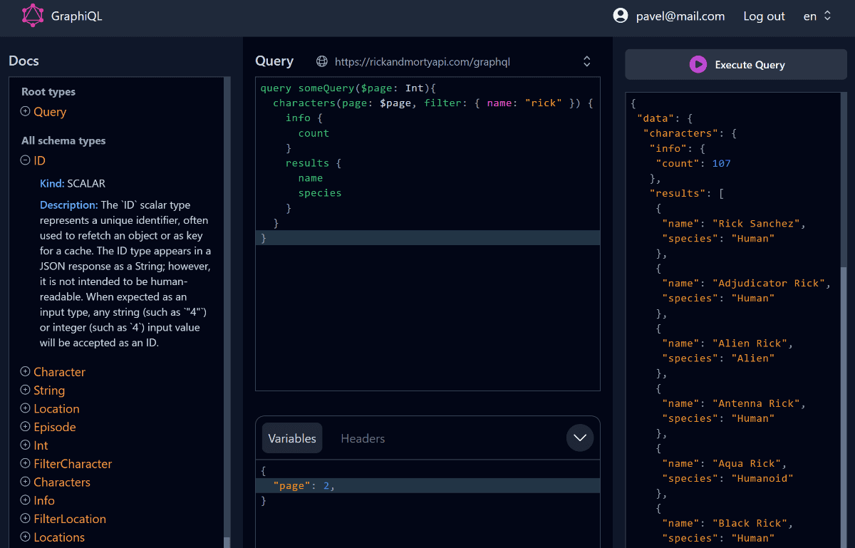 GraphiQL